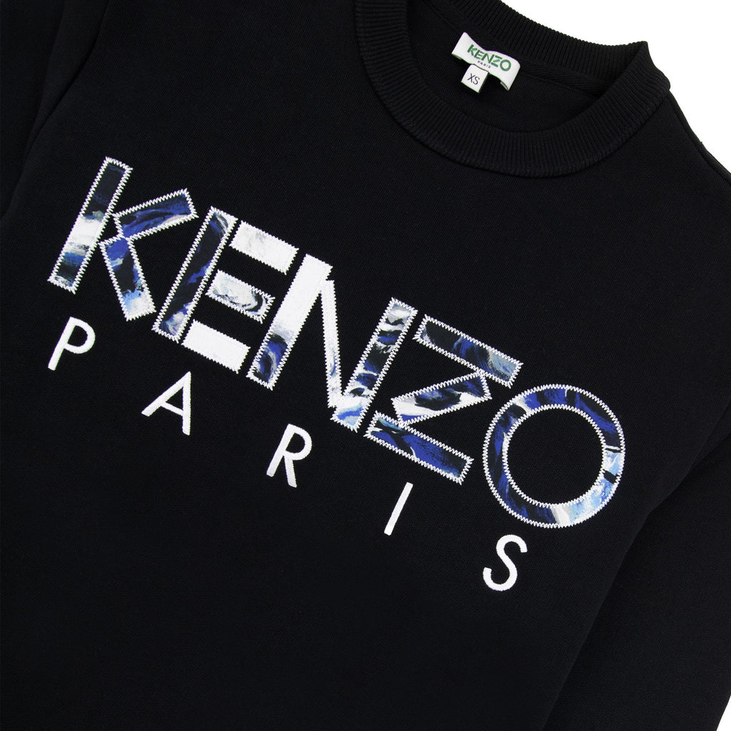 Kenzo World Paris Sweatshirt Black