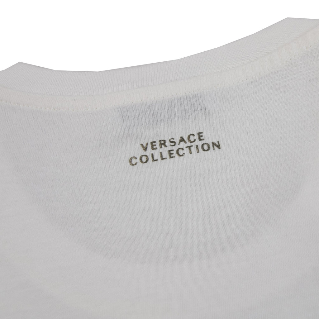 Versace Collection Medusa T Shirt Off White