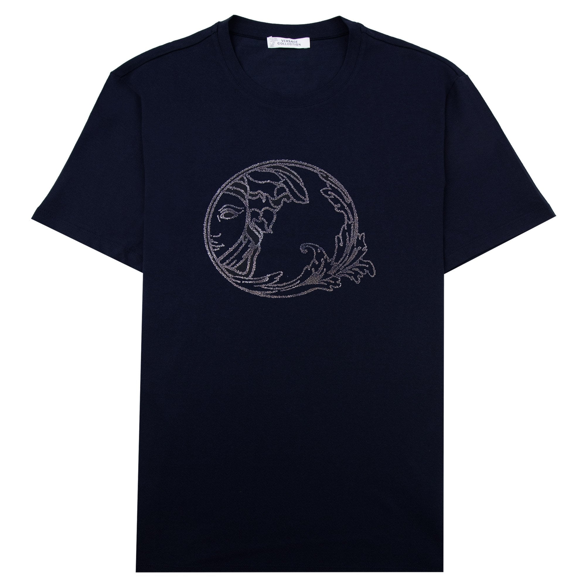 Versace Collection Medusa T Shirt Navy