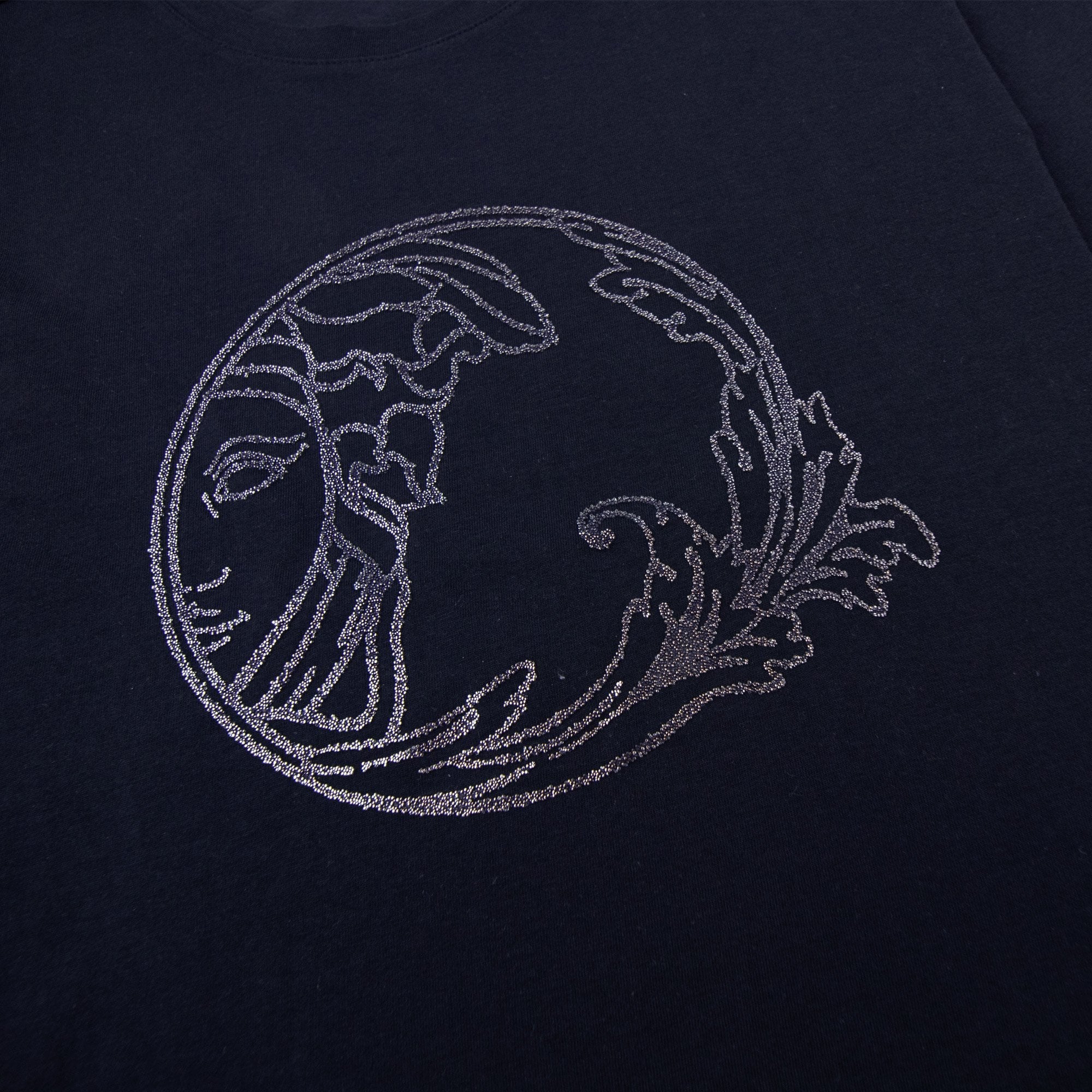 Versace Collection Medusa T Shirt Navy