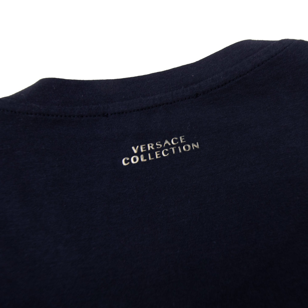 Versace Collection Medusa T Shirt Navy