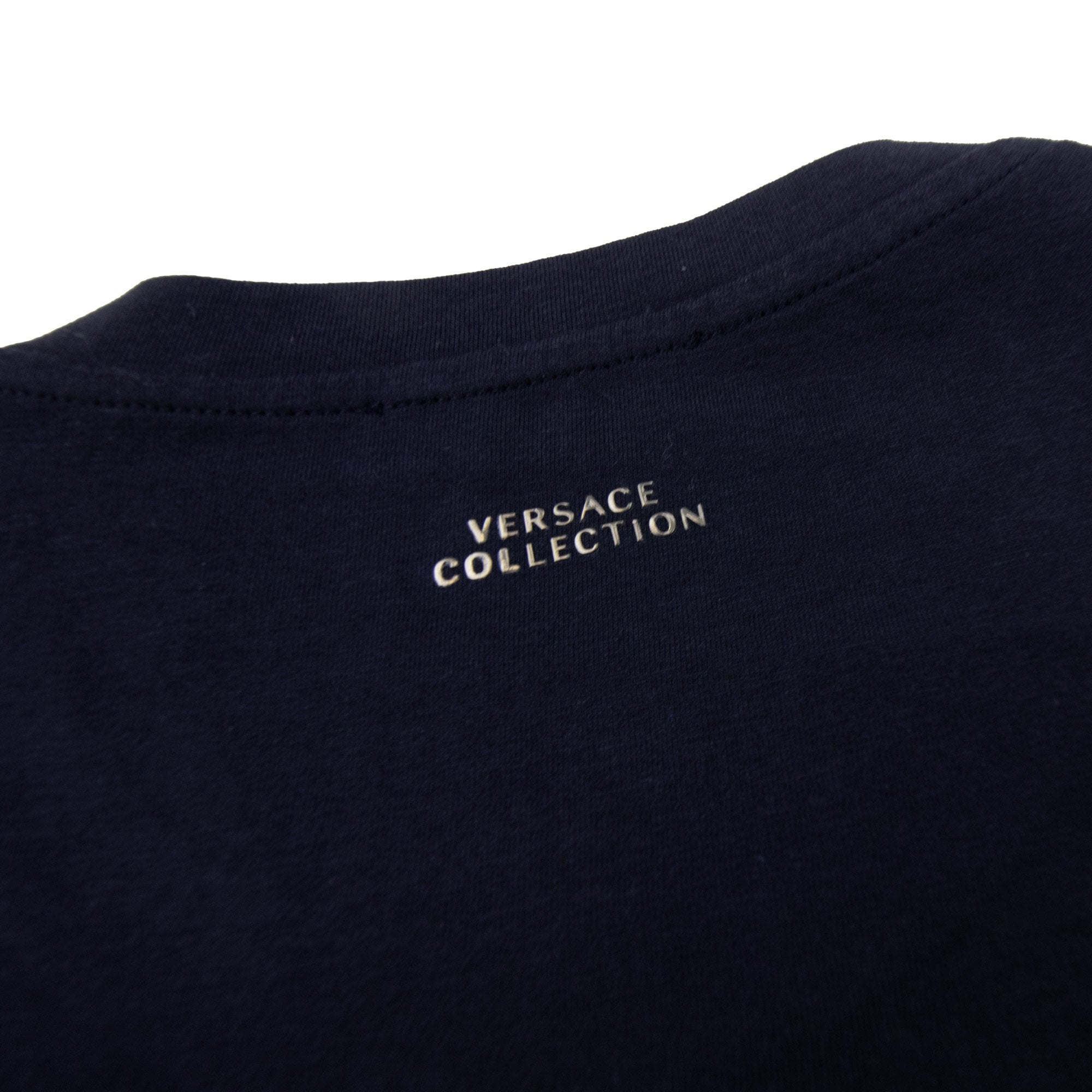 Versace Collection Medusa T Shirt Navy