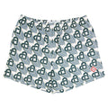 Casablanca Heart Monogram Printed Swim Shorts Green