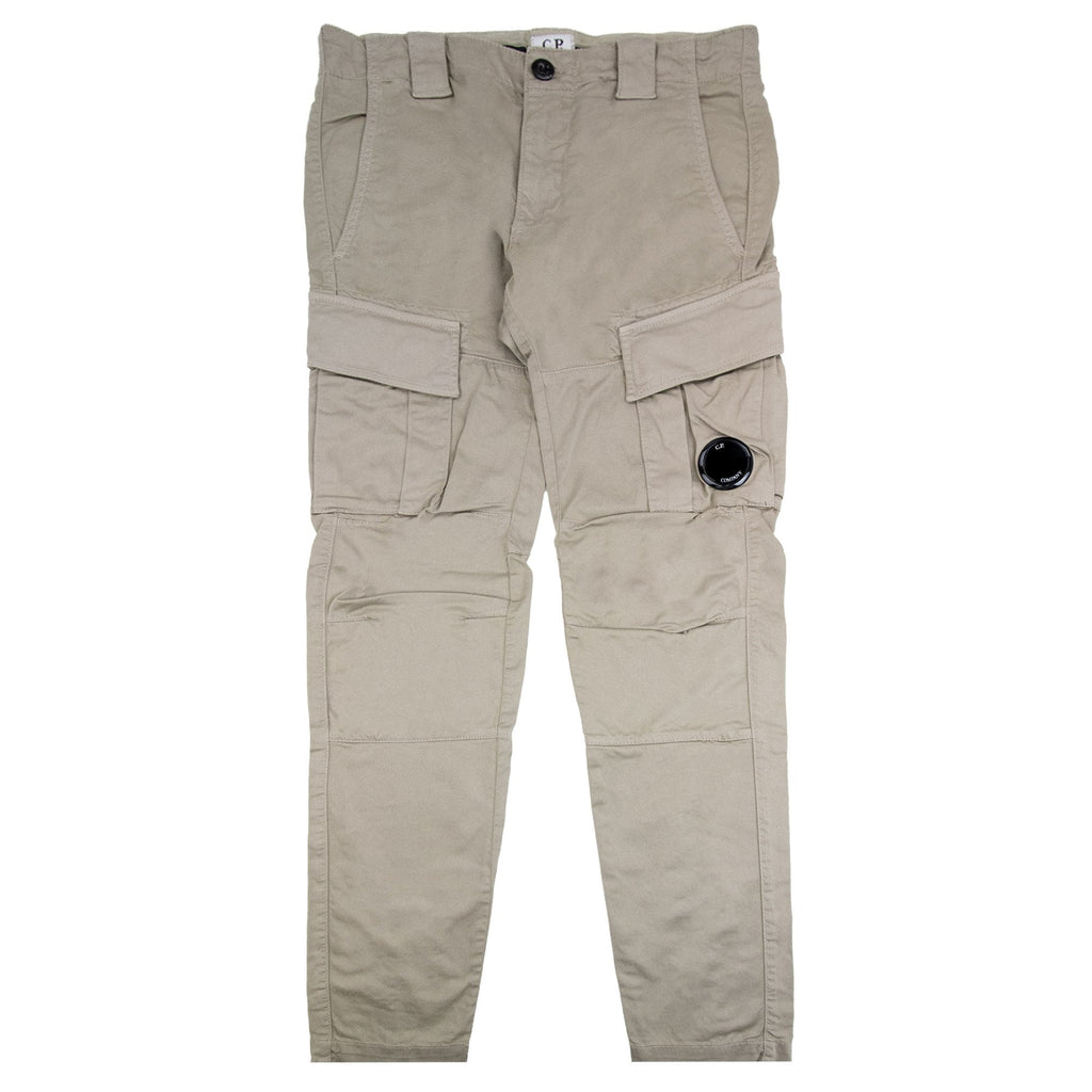 Cp Company Stretch Satin Gargo Pants Vintage Khaki 327