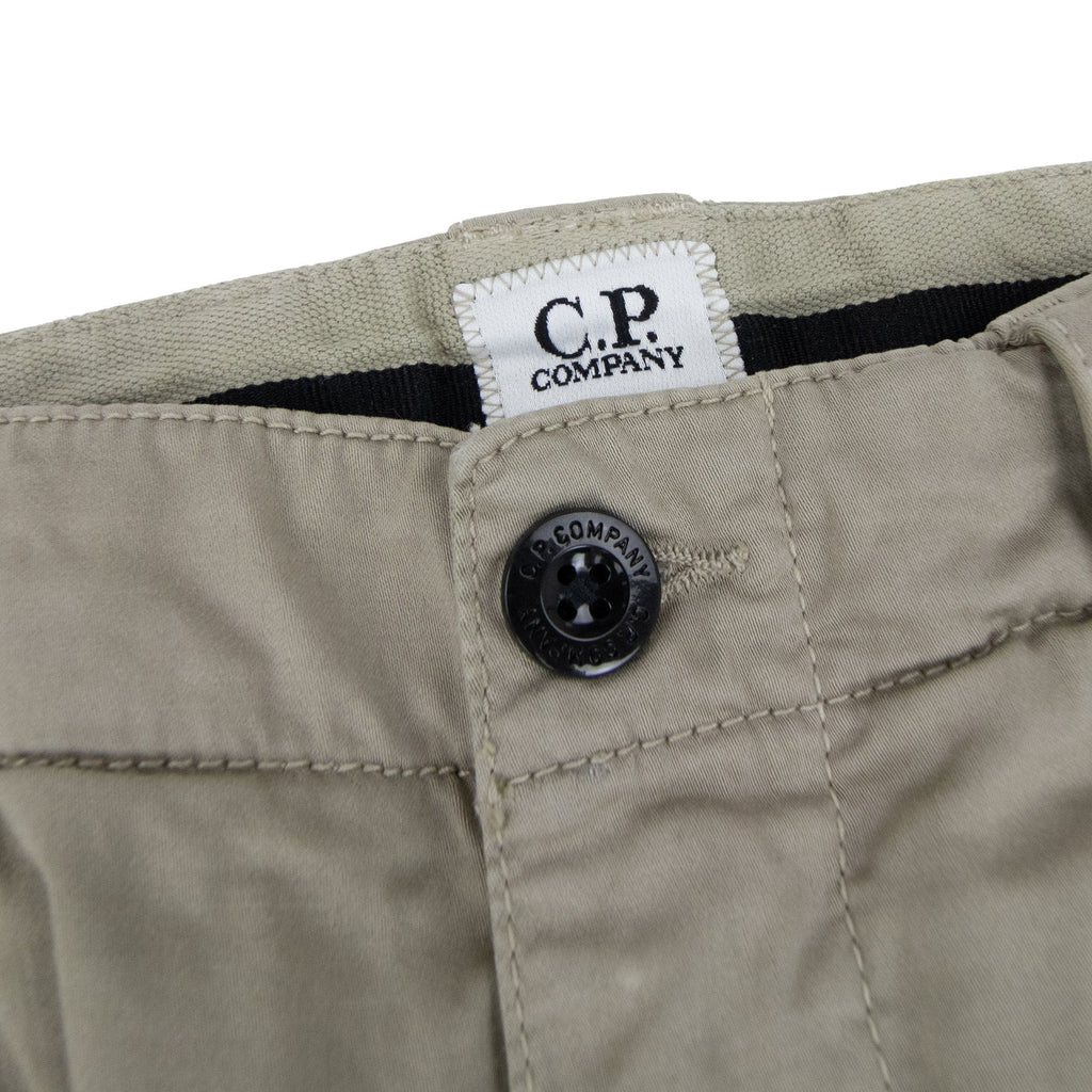 Cp Company Stretch Satin Gargo Pants Vintage Khaki 327