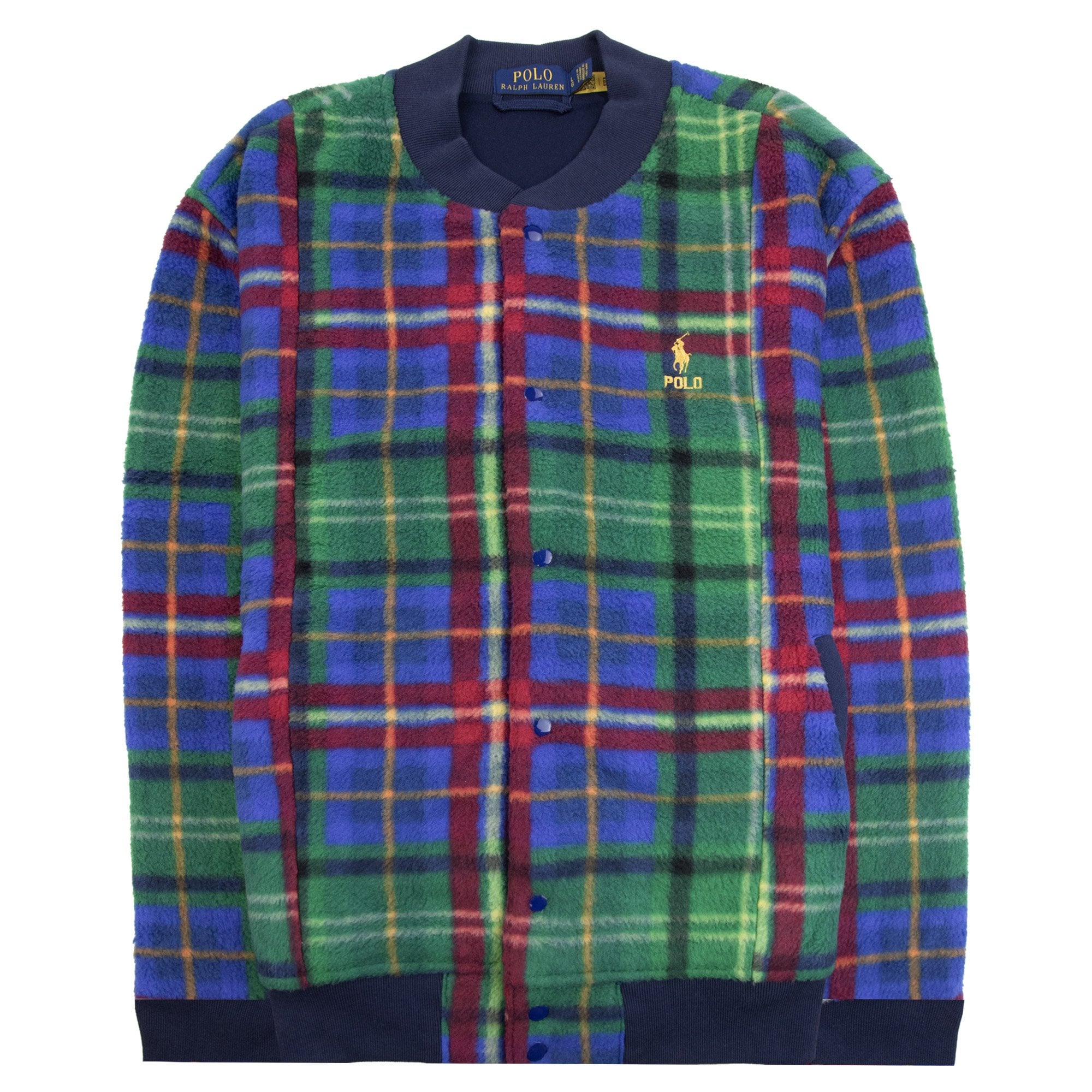 Polo Ralph Lauren Act & Graphic 1 Baseball Bomber Sweatshirt Multi