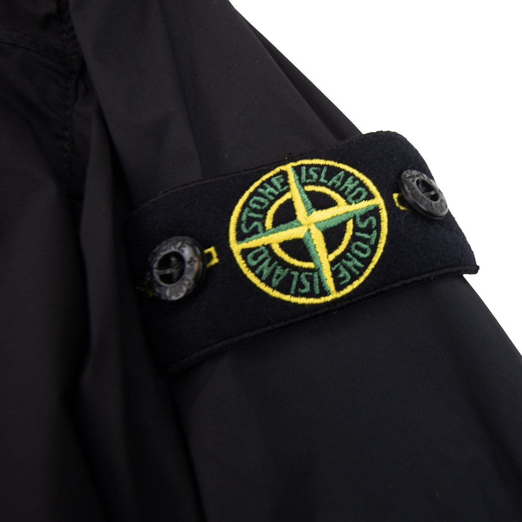 Stone Island Junior 4100005 Skin Touch Wind Resistant Jacket Black V0029