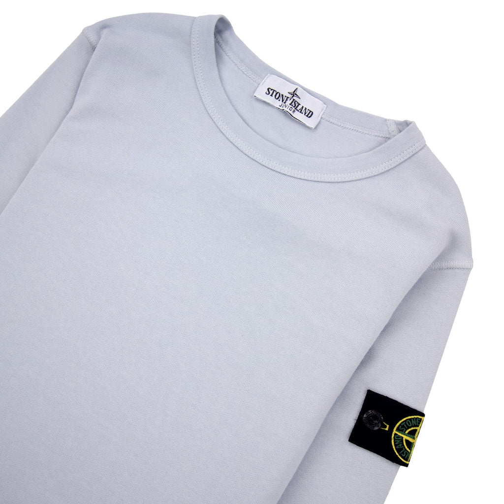 Stone Island Junior Sweatshirt Sky Blue V0041