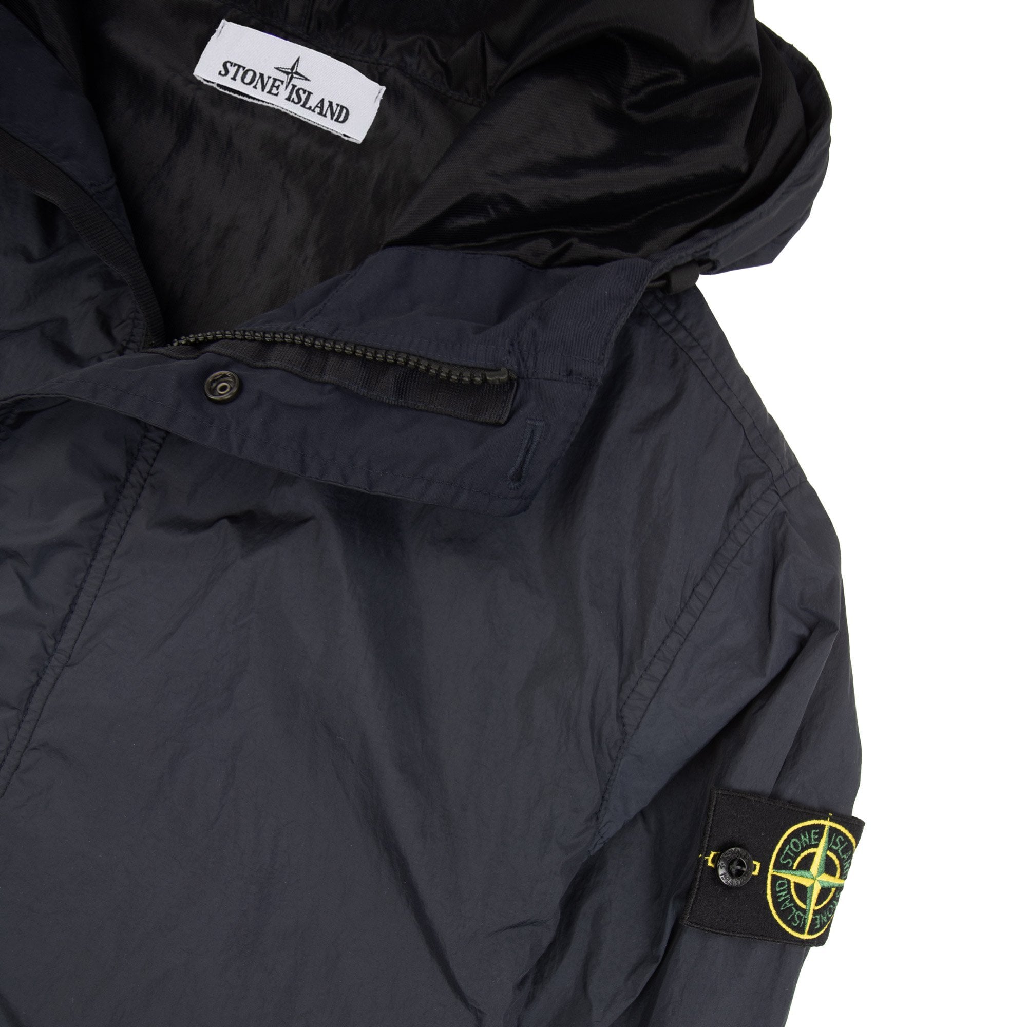 Stone Island 4100092 Crinkle Reps R-ny Jacket Navy V0020
