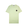 Stone Island Junior 2100001 Light Cotton Compass Patch T Shirt Chlorophyll V005c