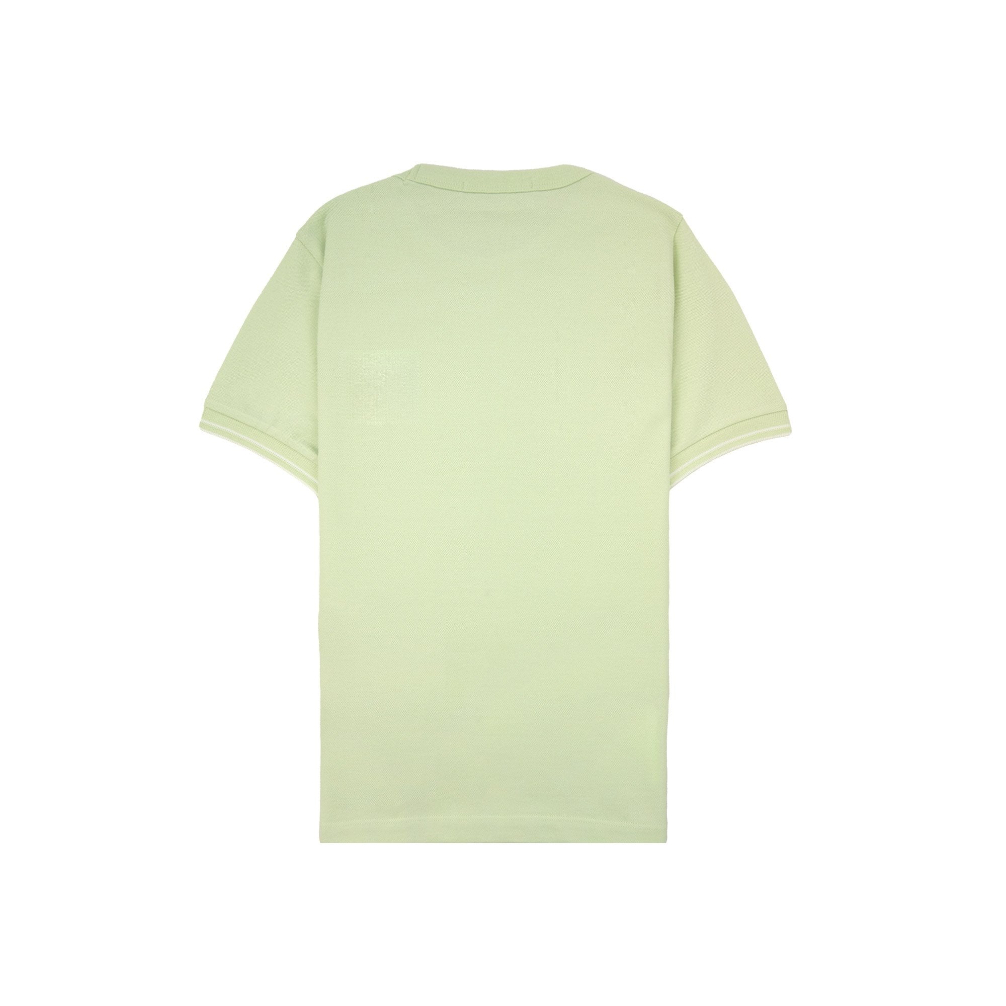 Stone Island Junior 2100001 Light Cotton Compass Patch T Shirt Chlorophyll V005c