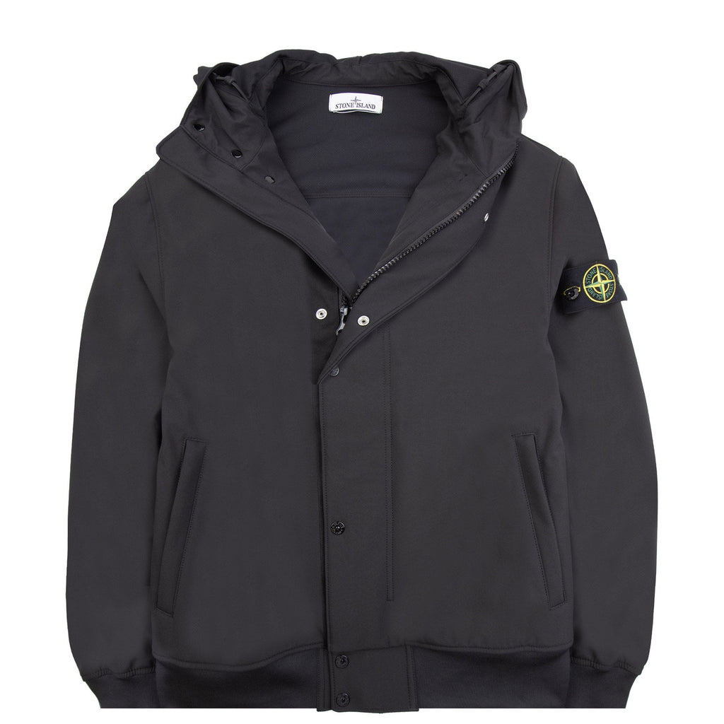 Stone Island 4100090 Light Soft Shell Black V0029