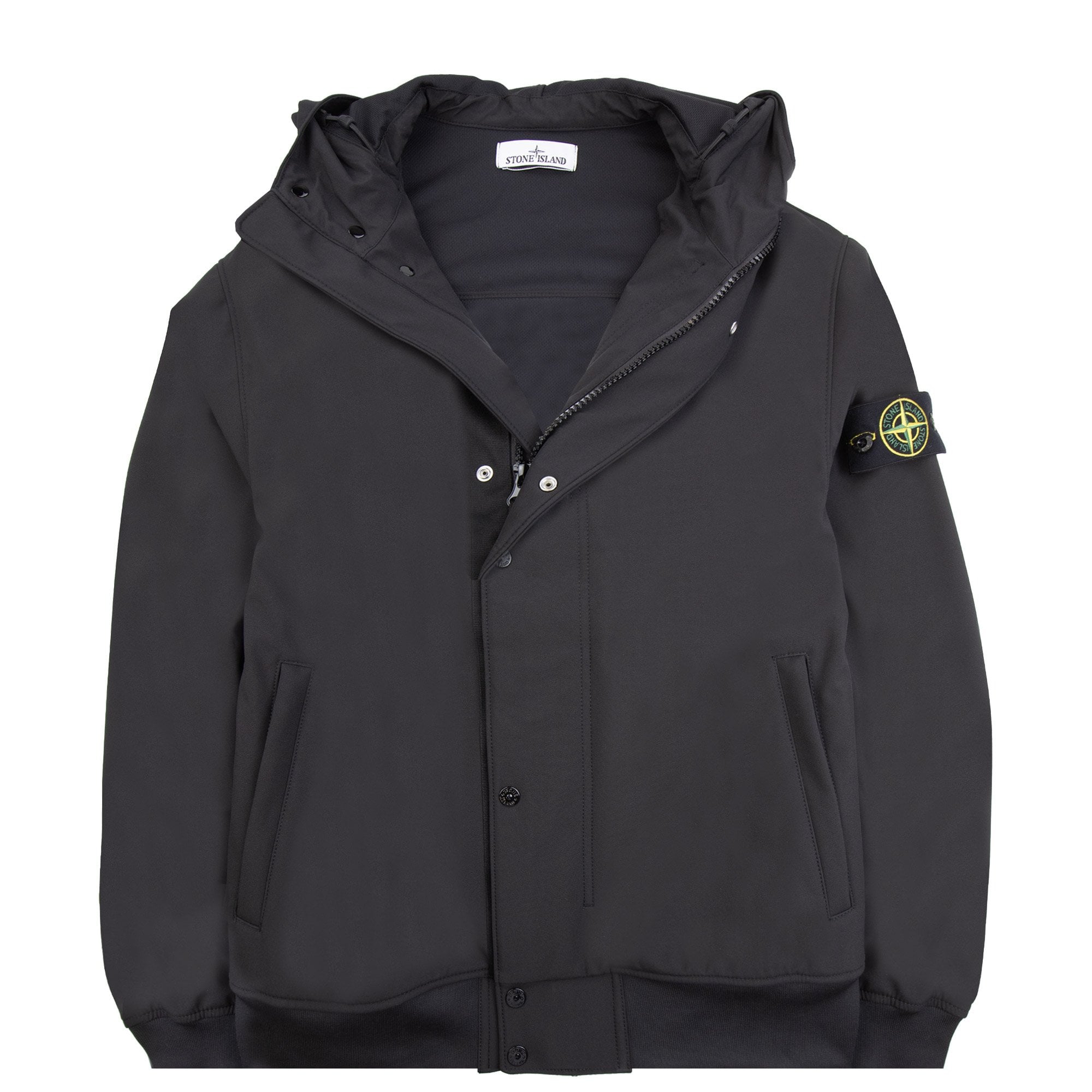 Stone Island 4100090 Light Soft Shell Black V0029