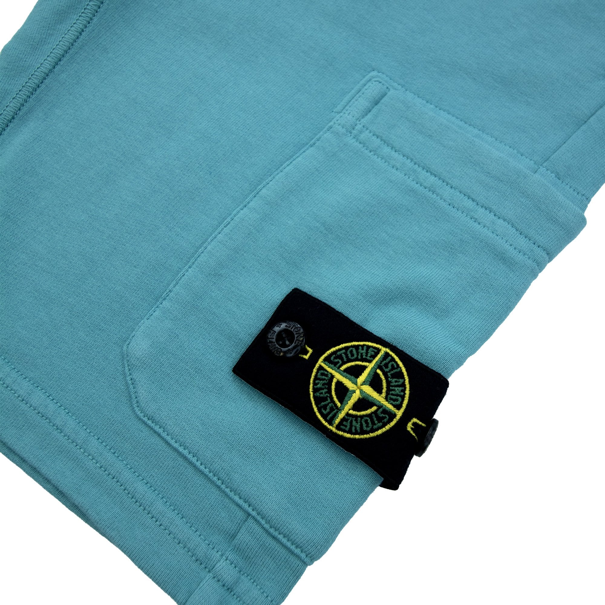 Stone Island Junior S/s Shorts Turquoise V0042