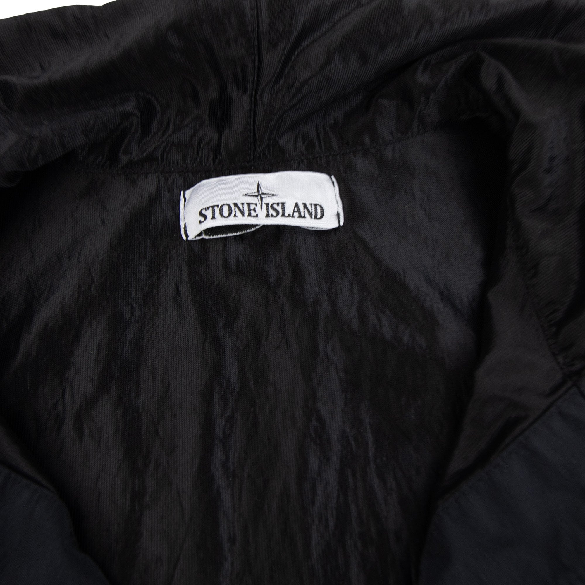 Stone Island 4100092 Crinkle Reps R-ny Jacket Black V0029