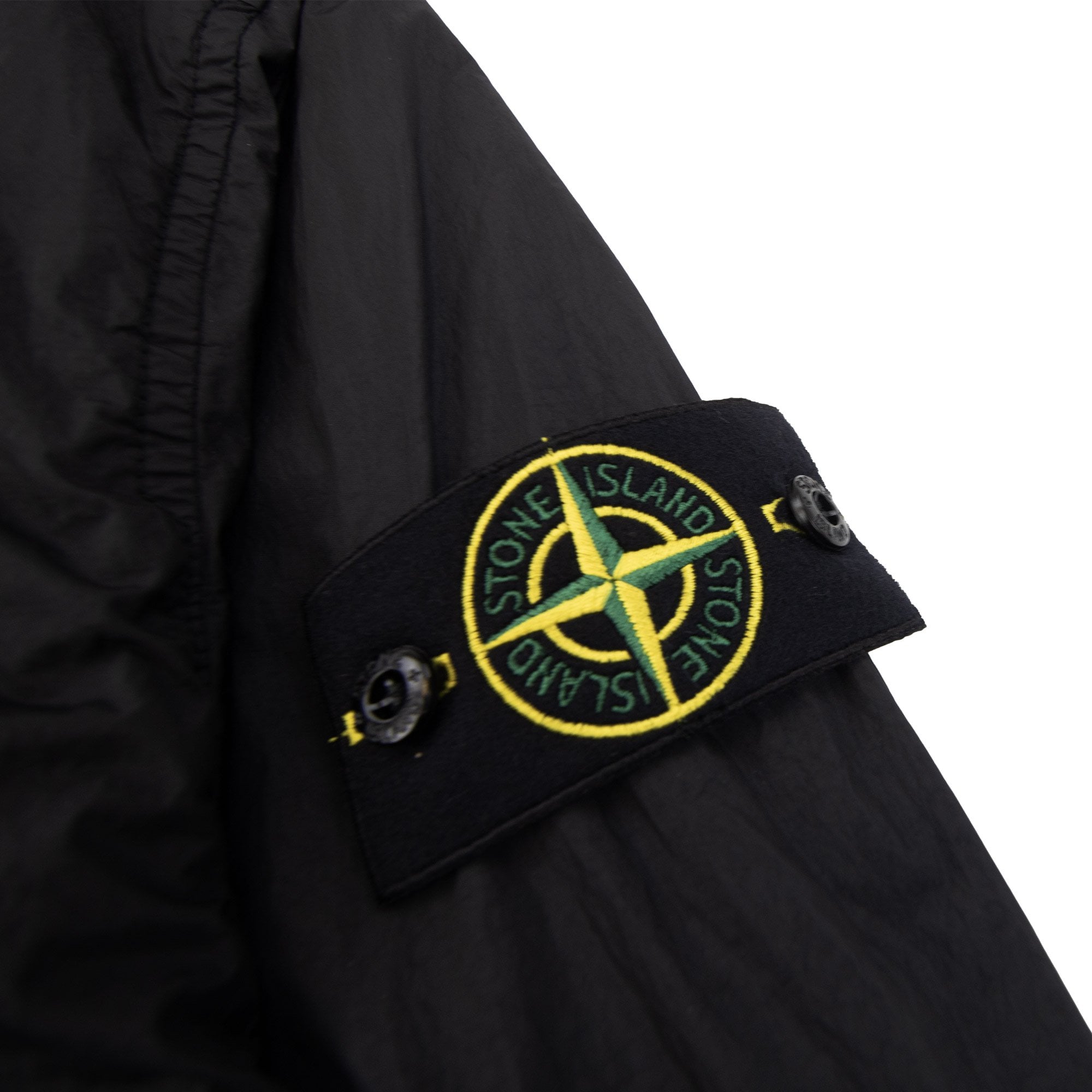 Stone Island 4100092 Crinkle Reps R-ny Jacket Black V0029