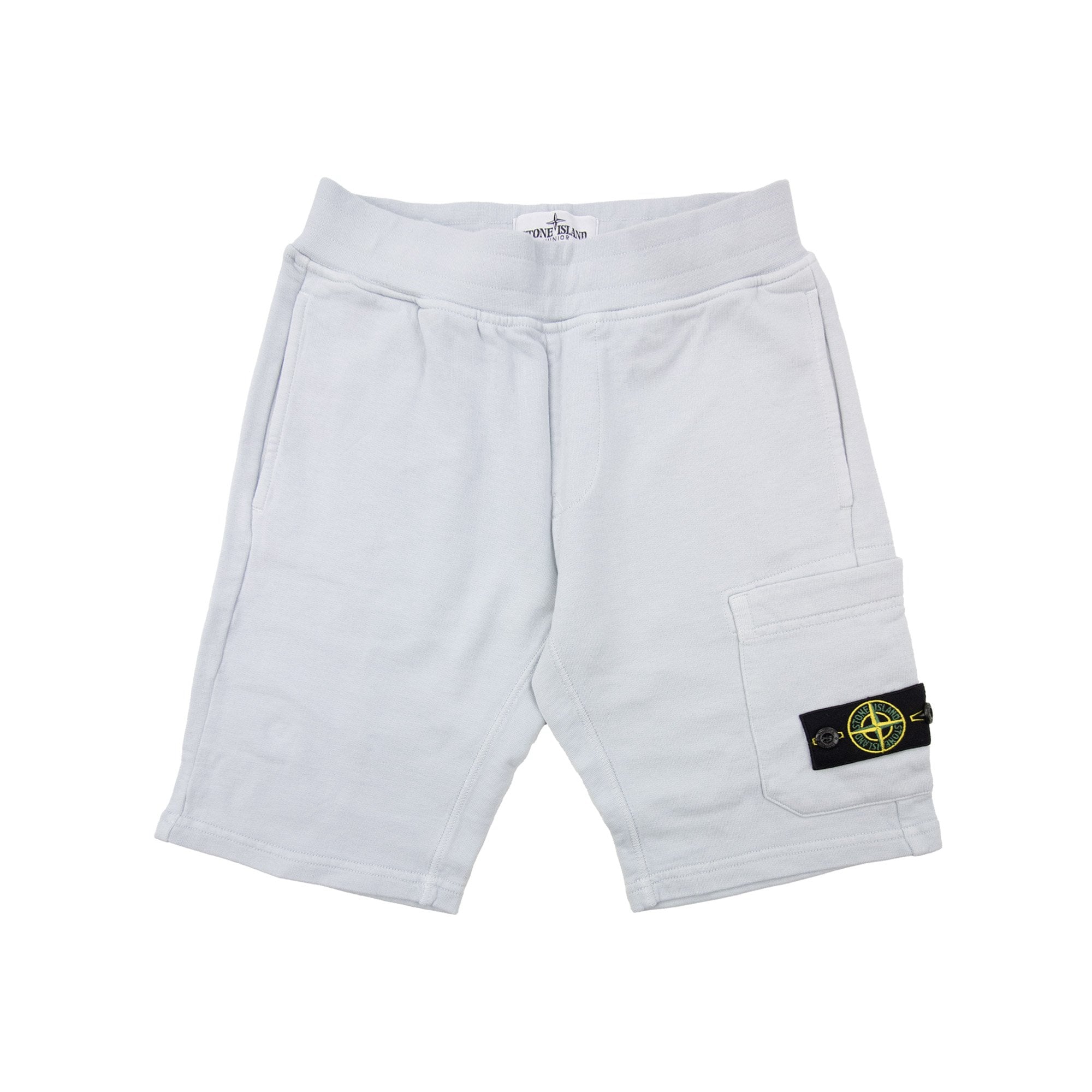 Stone Island Junior S/s Shorts Sky Blue V0041