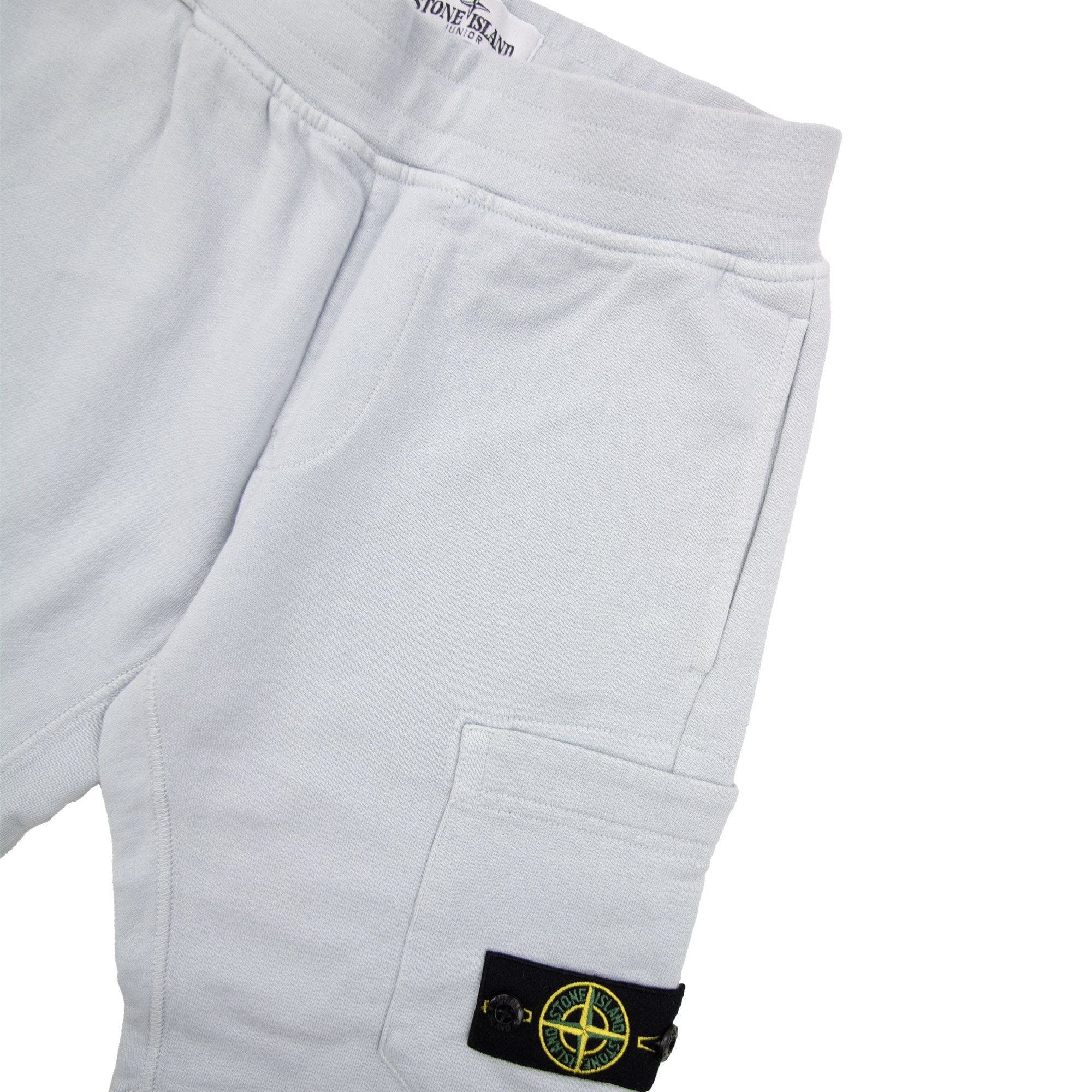 Stone Island Junior S/s Shorts Sky Blue V0041