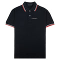 Prada Piquet Short Sleeve Polo Black