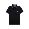 Stone Island Polo Ss Kids Black V0029