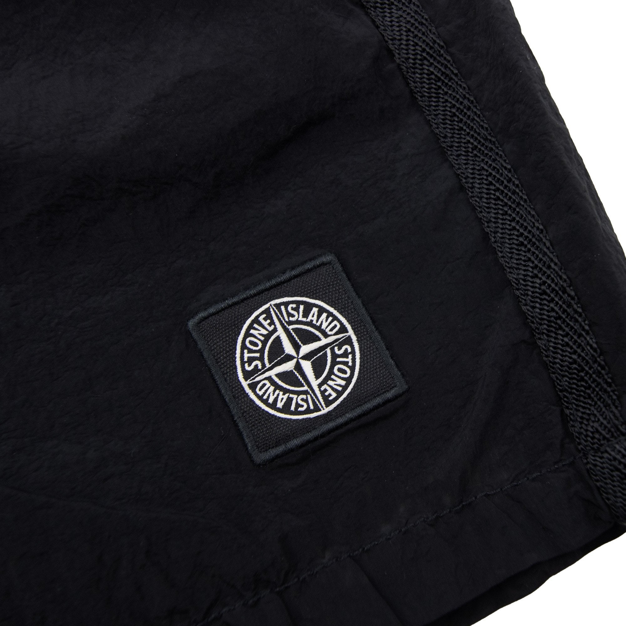 Stone Island Junior B10001 Nylon Metal In Econyle Swim Shorts Black V0029