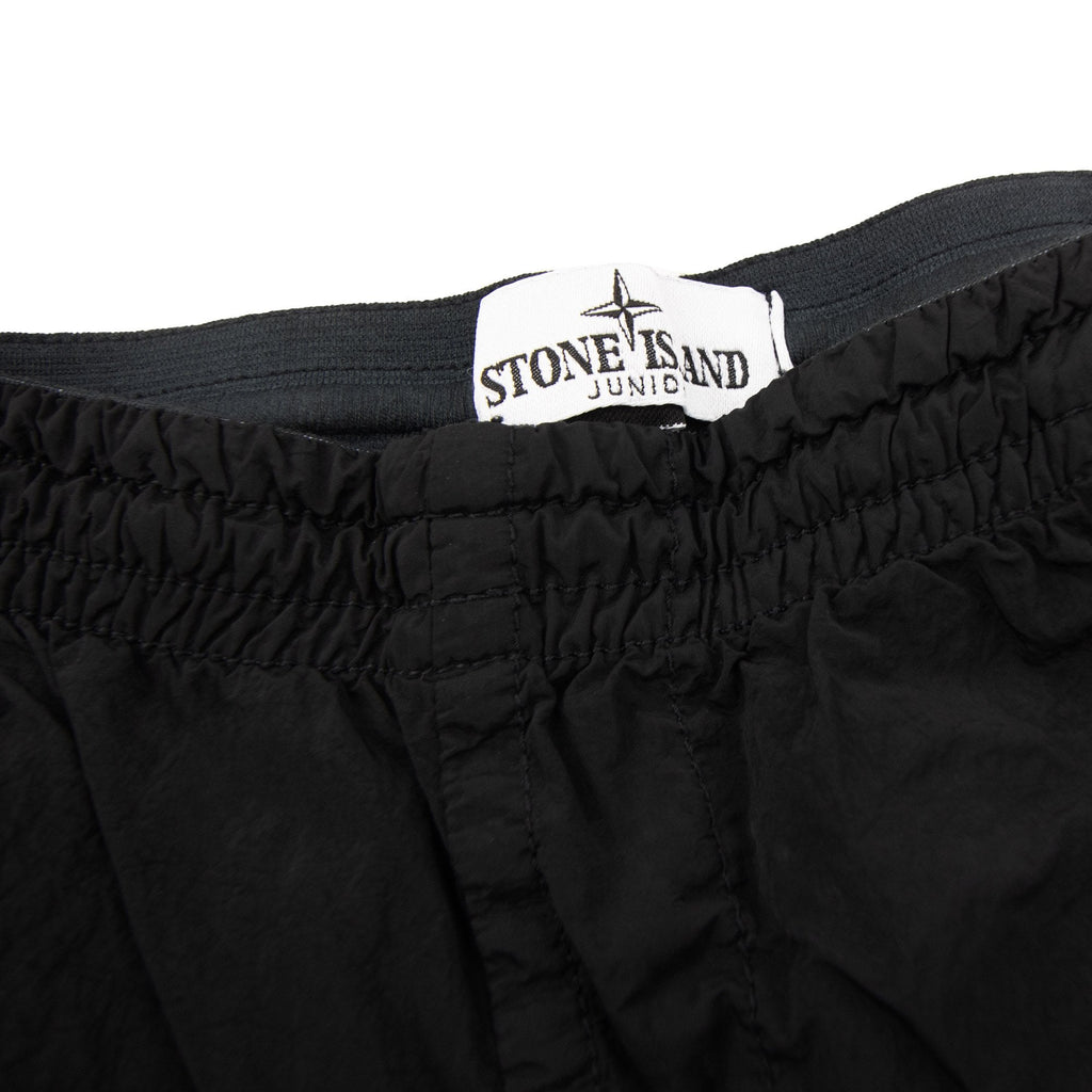 Stone Island Junior B10001 Nylon Metal In Econyle Swim Shorts Black V0029