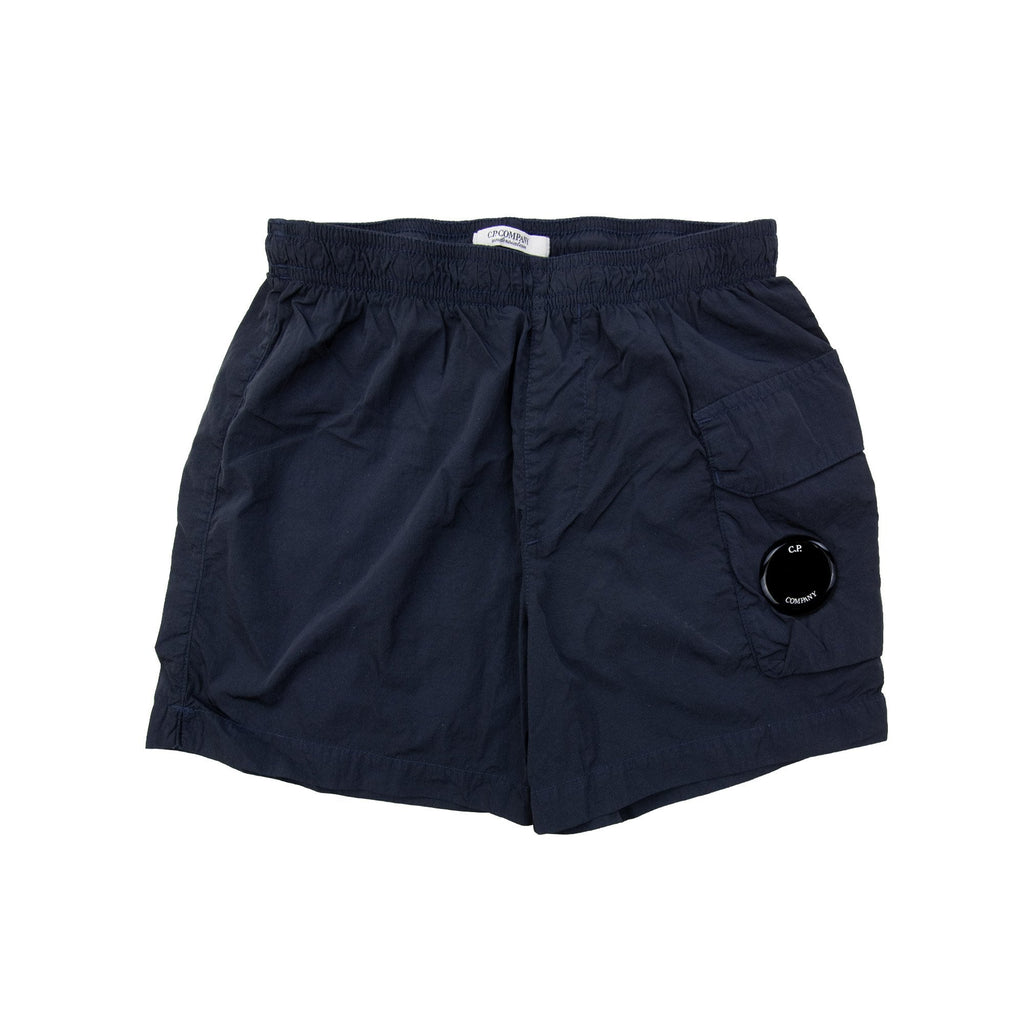 Cp Company Undersixteen Chrome-r Lense Cargo Swim Shorts Navy