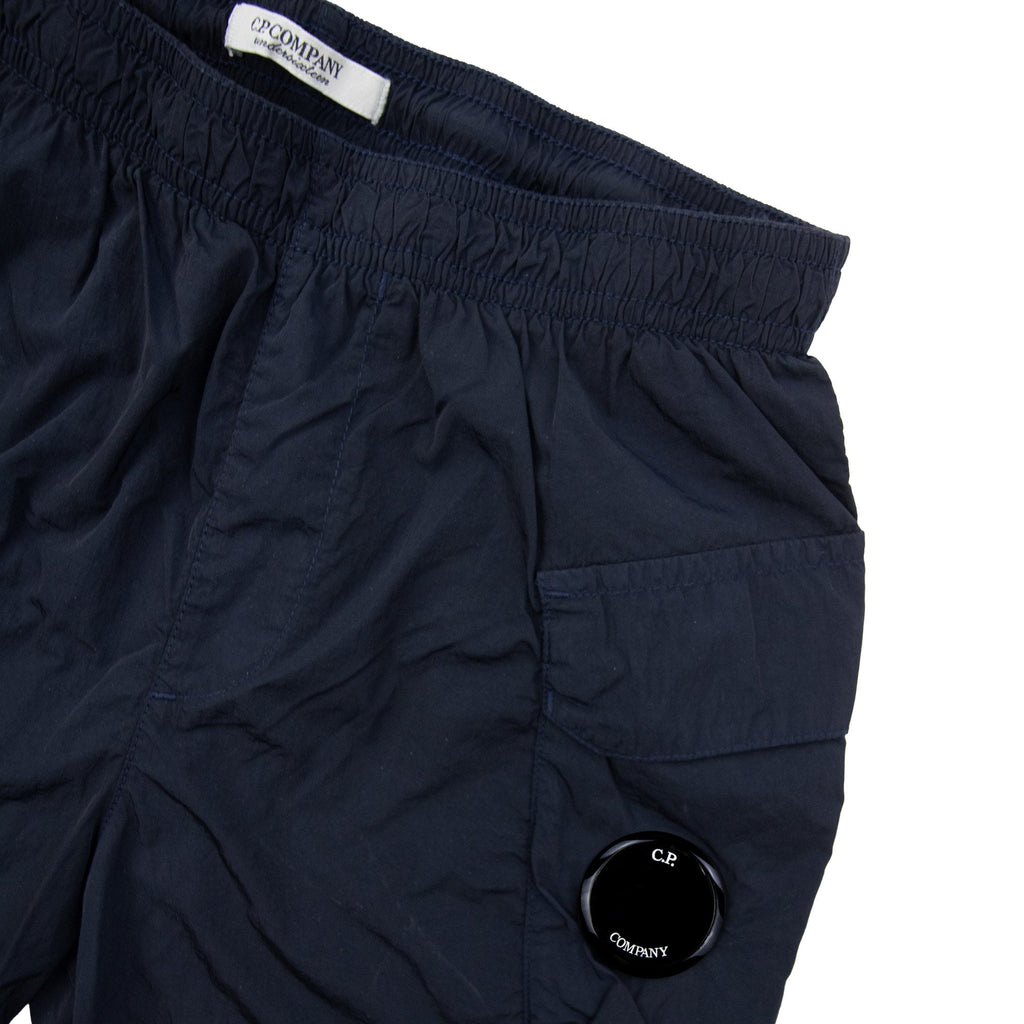 Cp Company Undersixteen Chrome-r Lense Cargo Swim Shorts Navy