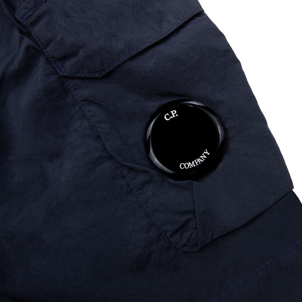 Cp Company Undersixteen Chrome-r Lense Cargo Swim Shorts Navy