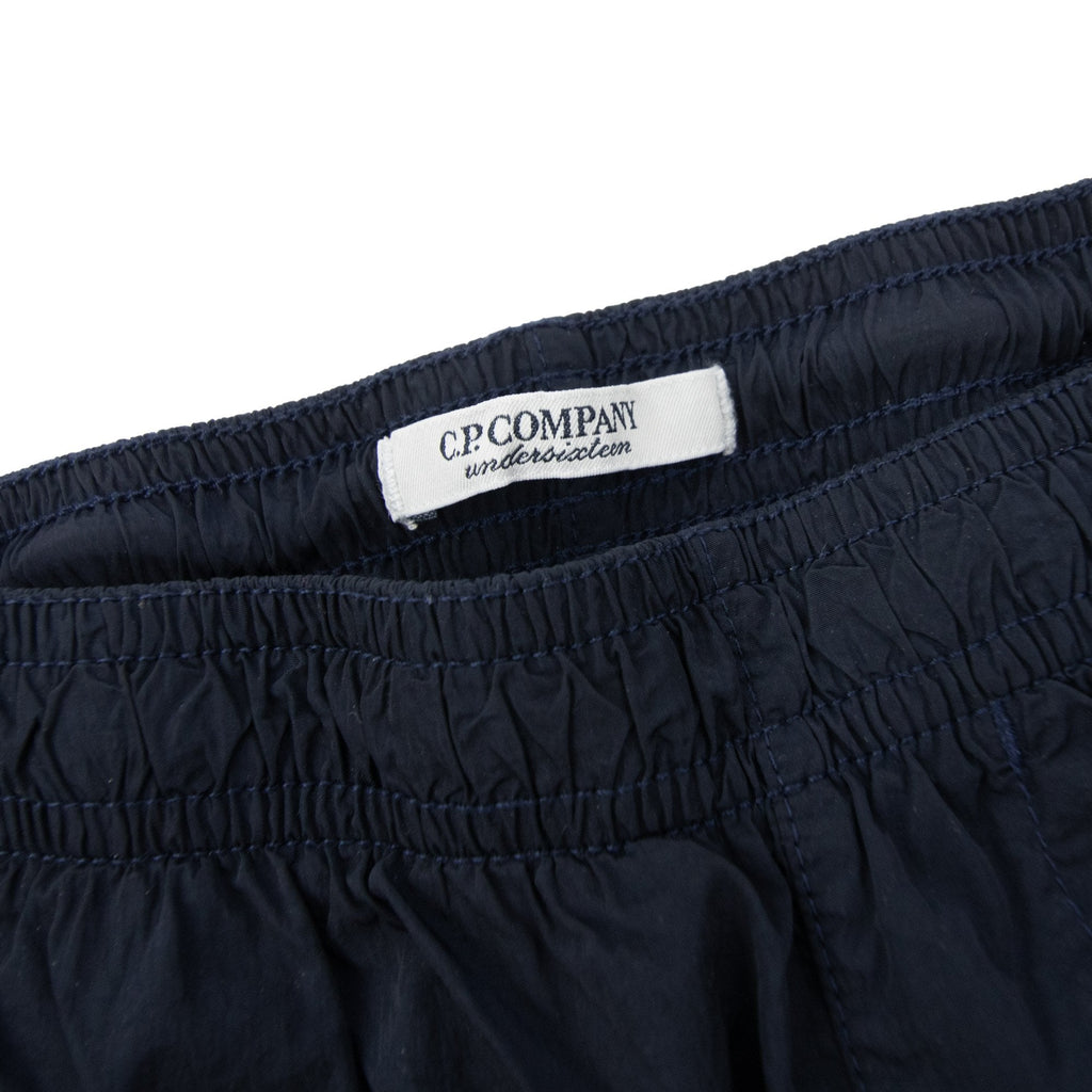 Cp Company Undersixteen Chrome-r Lense Cargo Swim Shorts Navy