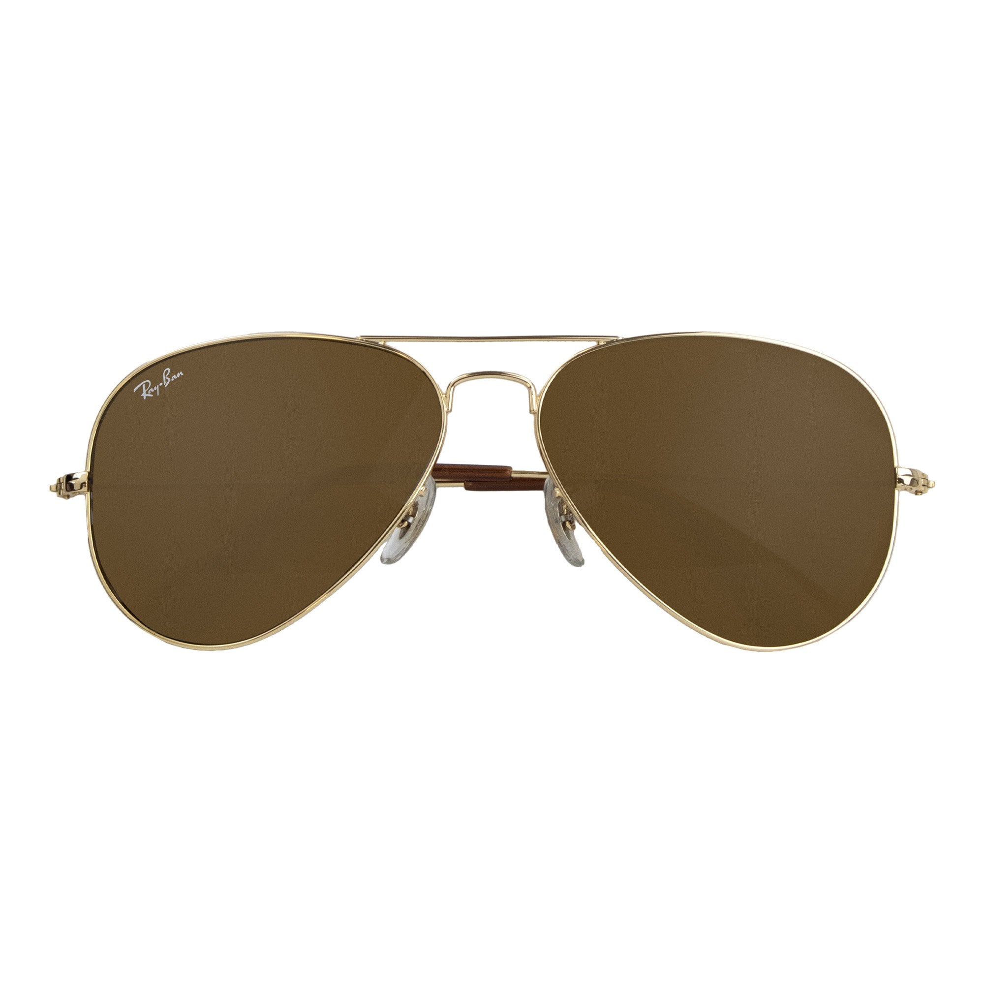Ray.ban Aviator Gradient Large Metal Sunglasses Light Brown 215