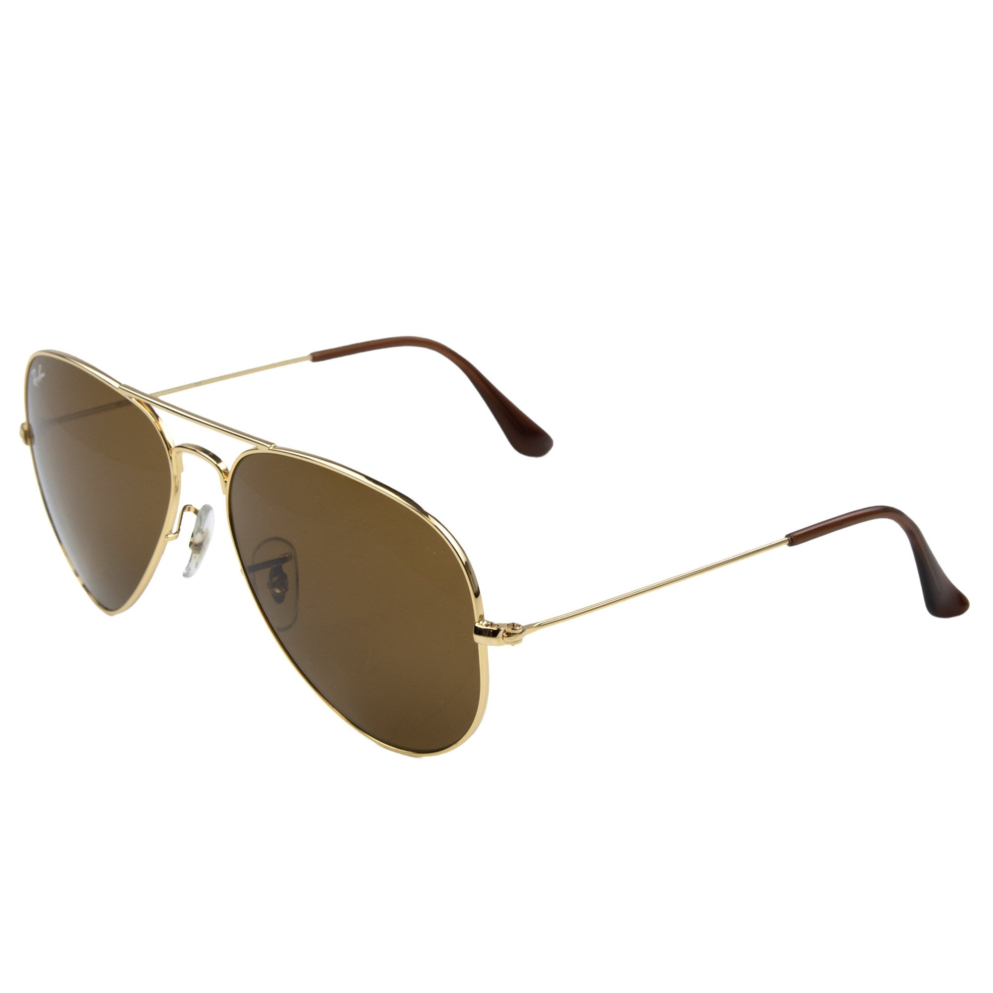 Ray.ban Aviator Gradient Large Metal Sunglasses Light Brown 215