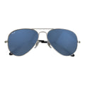 Ray.ban Aviator Large Metal Sunglasses Blue/Silver