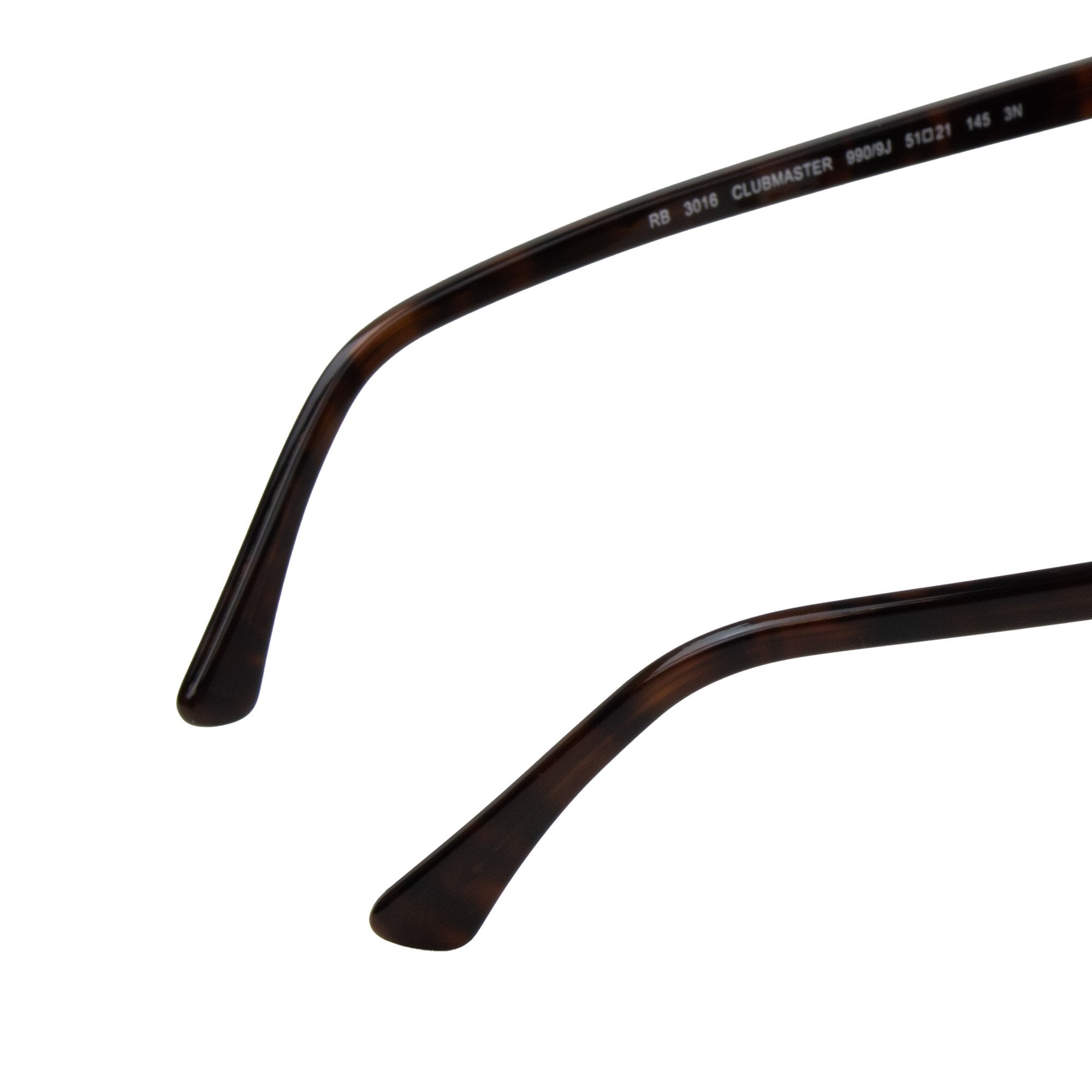 Ray.ban Clubmaster Flash Lense Sunglasses Green