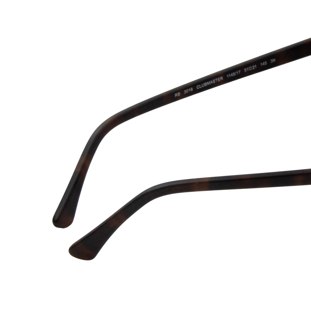 Ray.ban Clubmaster Flash Lense Sunglasses Silver Blue