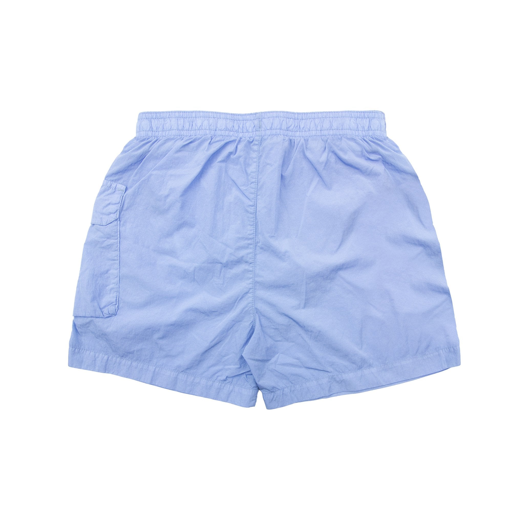 Cp Company Undersixteen Chrome-r Lense Cargo Swim Shorts Light Blue 857