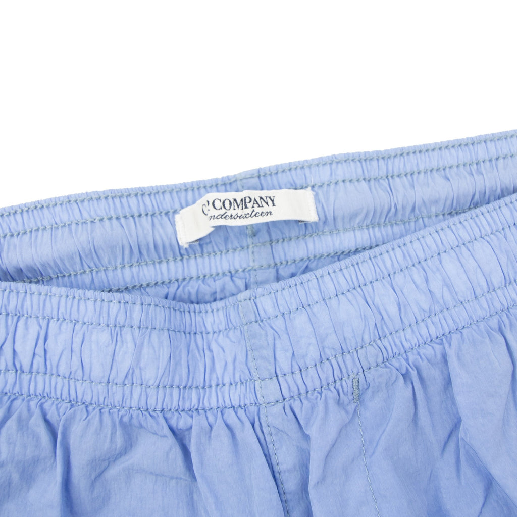 Cp Company Undersixteen Chrome-r Lense Cargo Swim Shorts Light Blue 857