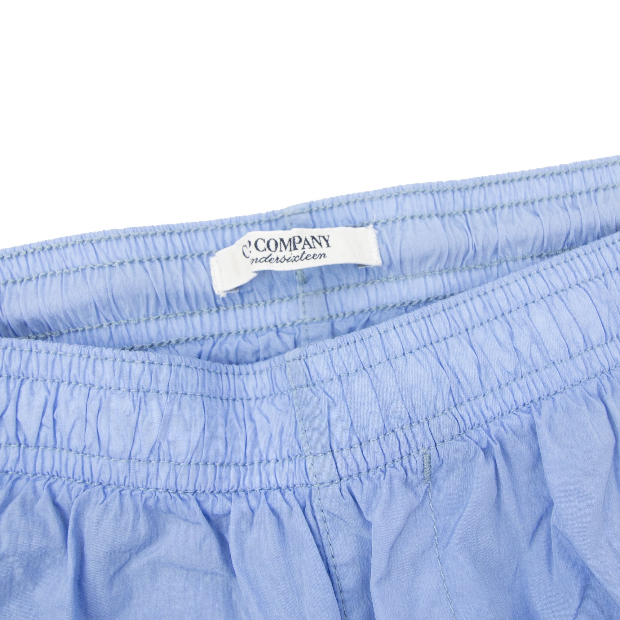 Cp Company Undersixteen Chrome-r Lense Cargo Swim Shorts Light Blue 857