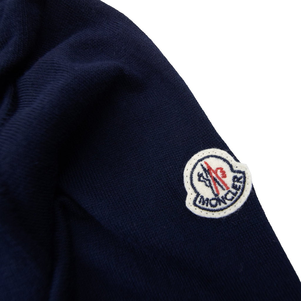 Moncler Tri-colour Knitted Button Cardigan Navy 778