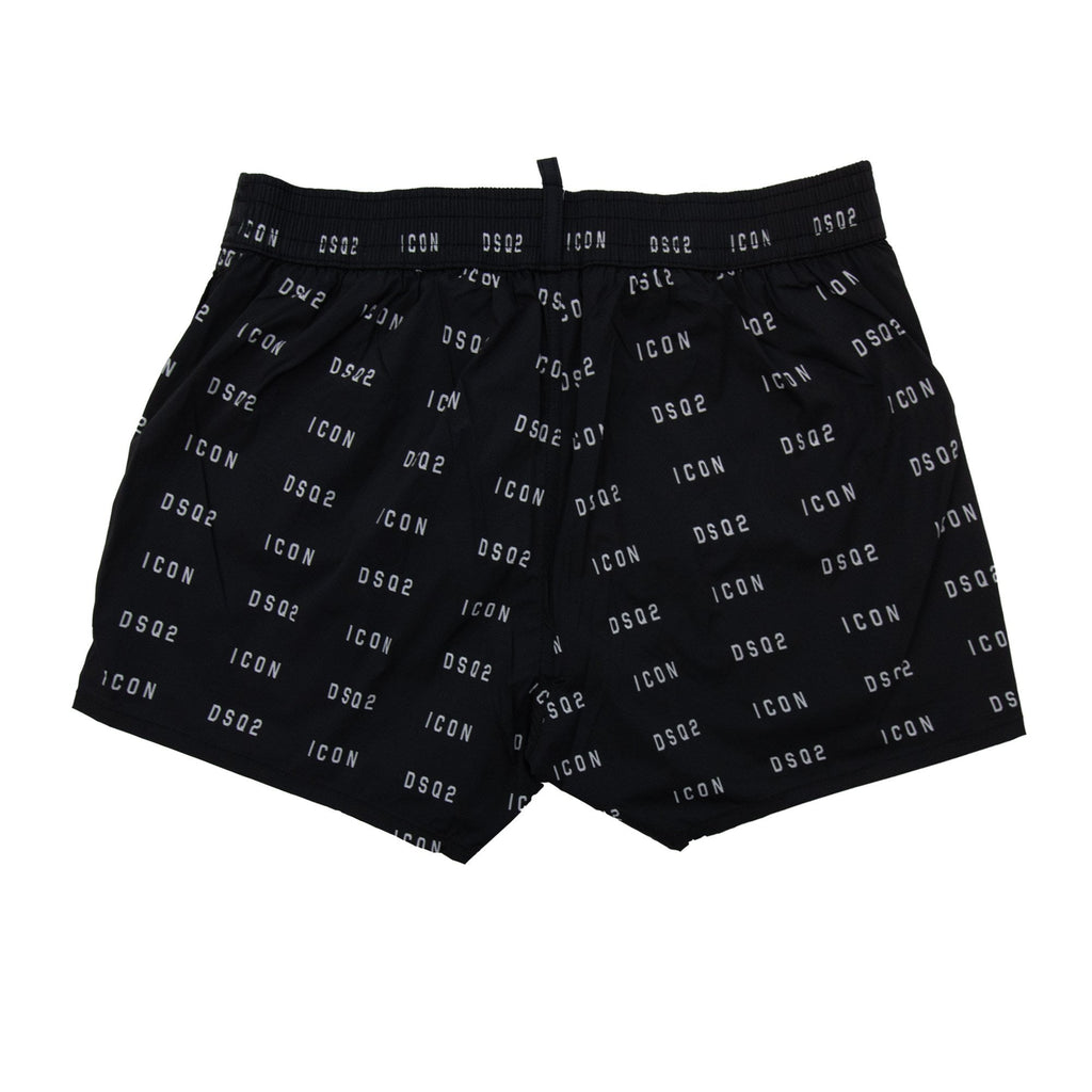 Dsquared2 Swim Shorts & Underw Dsq2 Icon Swim Shorts Black