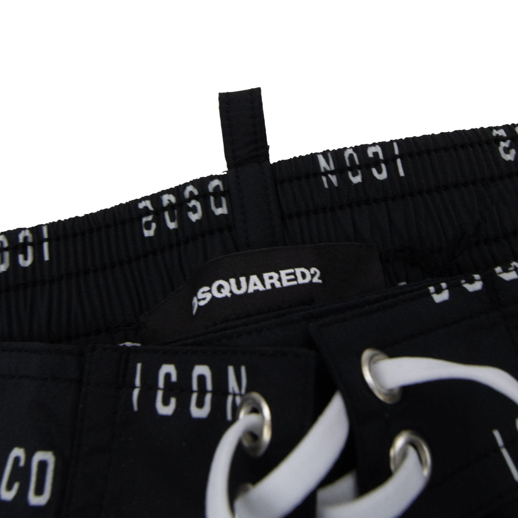 Dsquared2 Swim Shorts & Underw Dsq2 Icon Swim Shorts Black