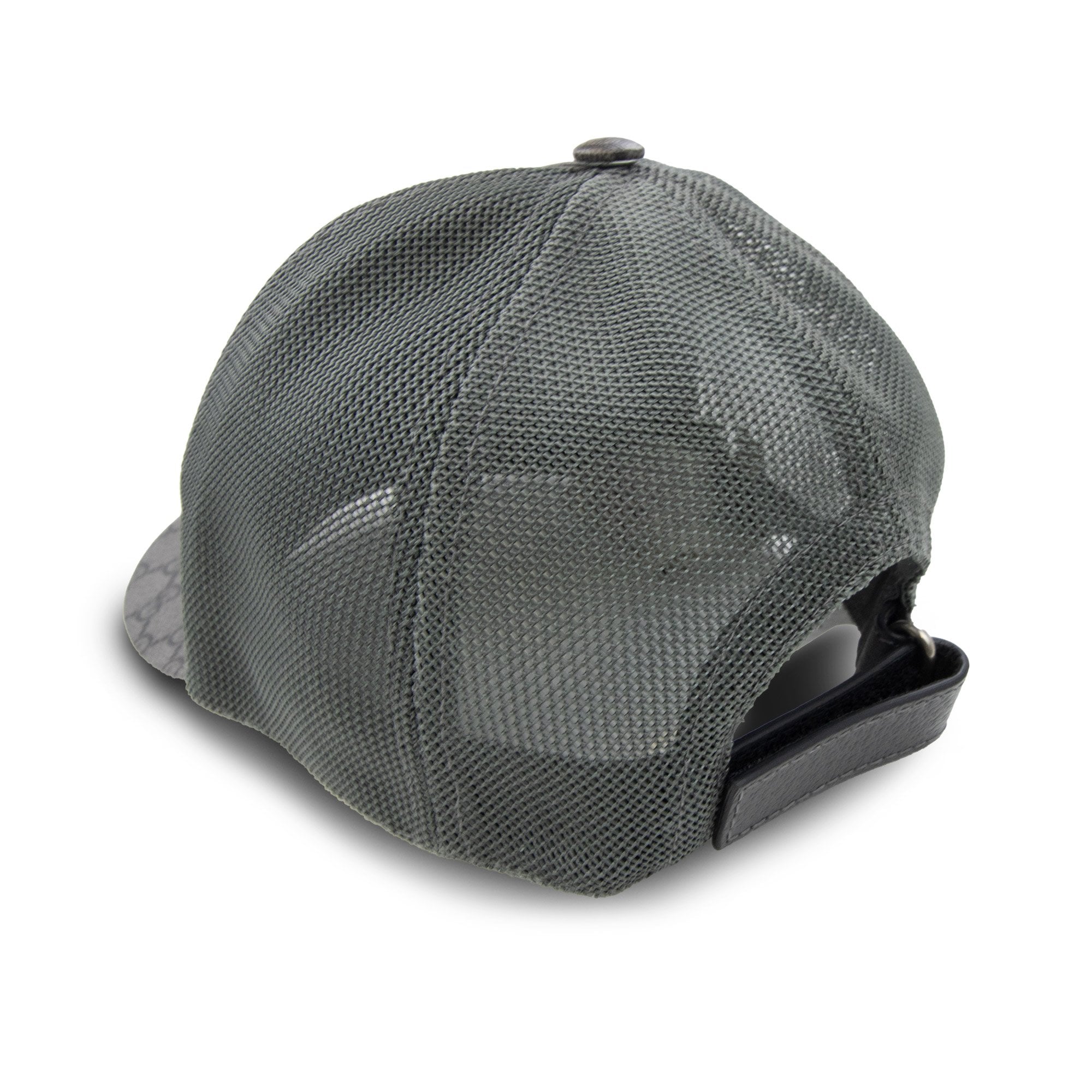 Gucci Supreme Gg Jacquard Trucker Cap Grey