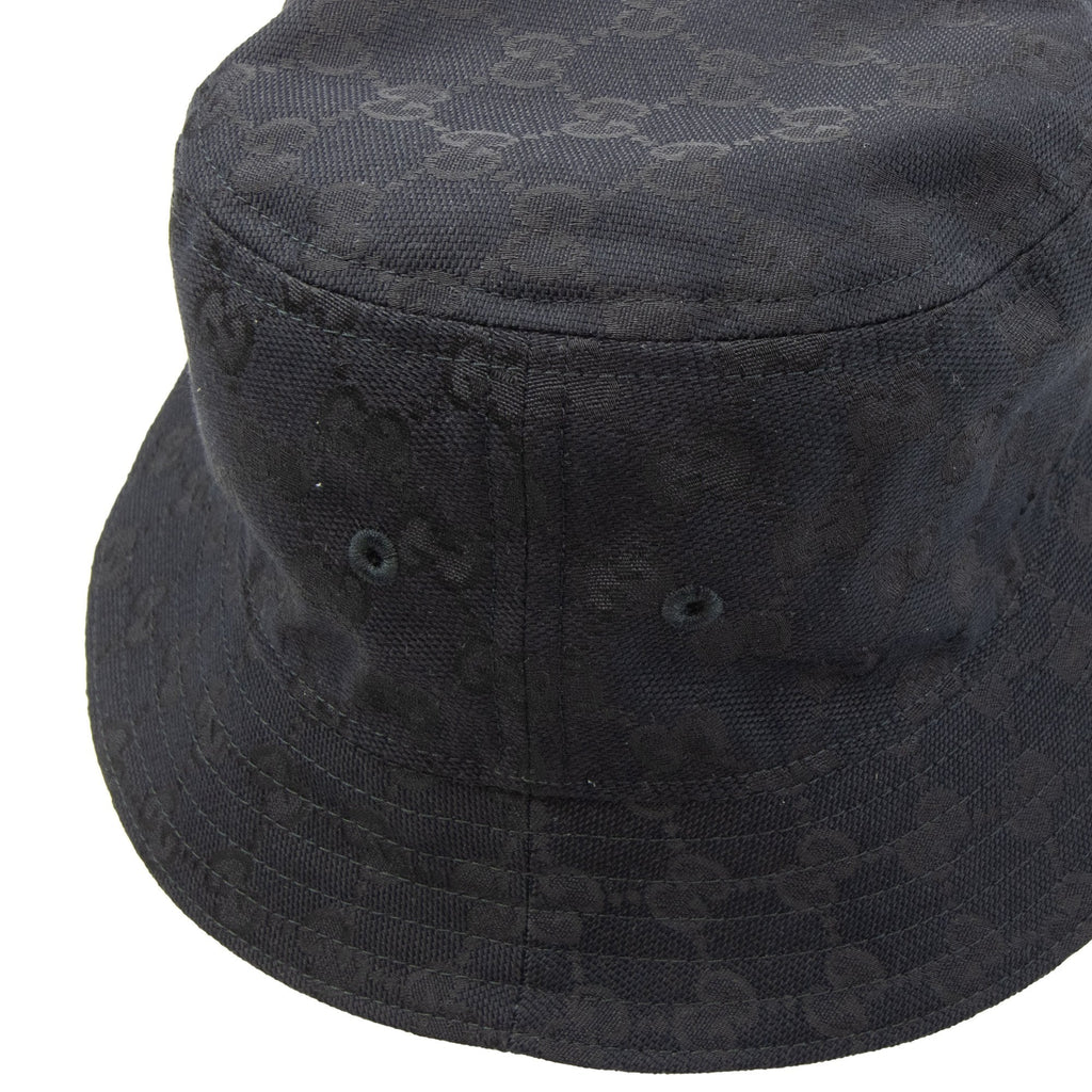 Gucci Gg Canvas Bucket Hat Black