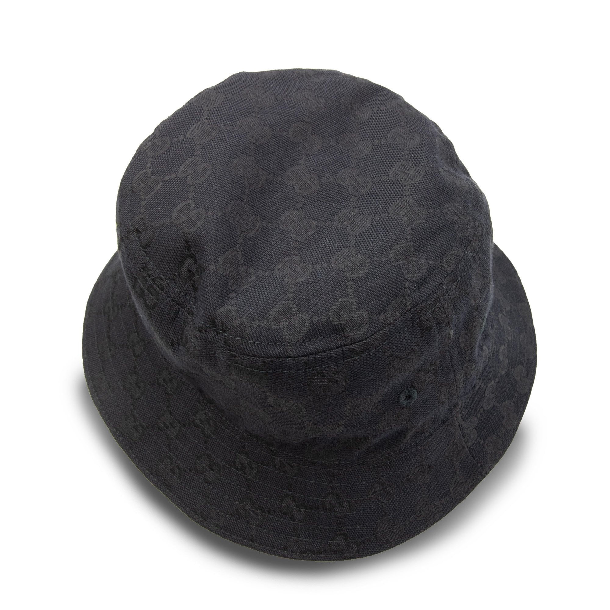 Gucci Gg Canvas Bucket Hat Black