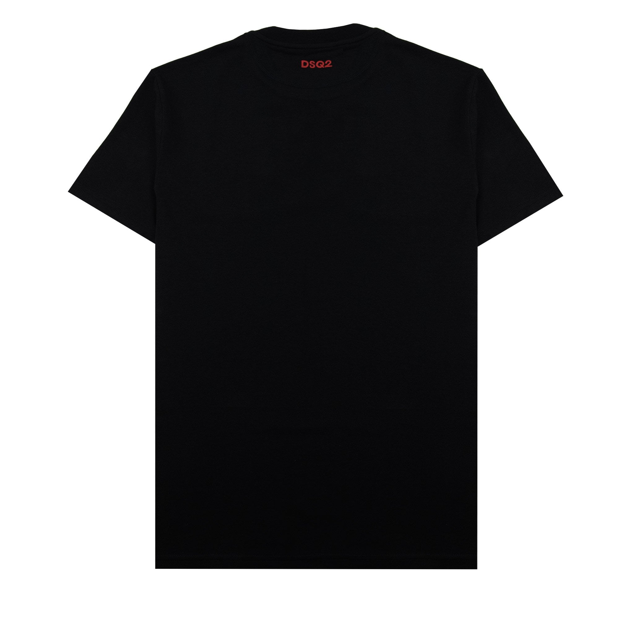 Dsquared2 Embroidered Back Logo T Shirt Black