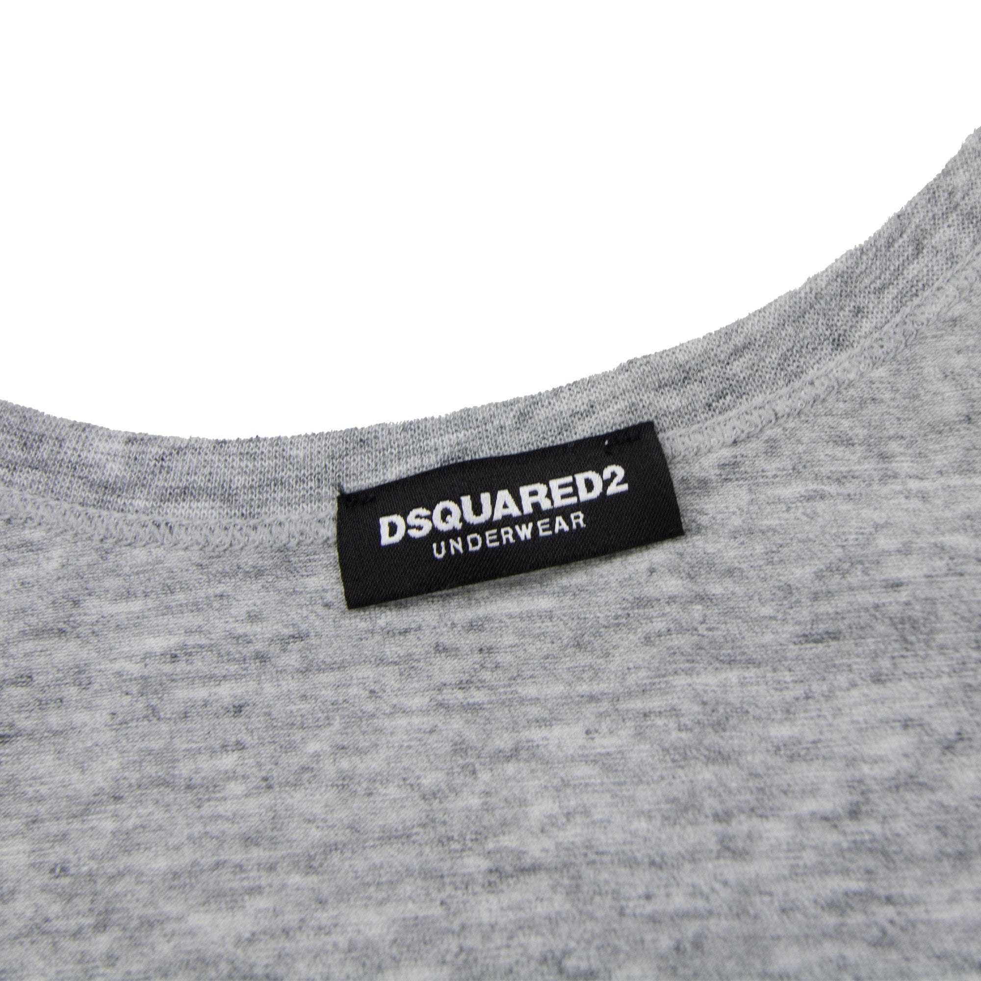 Dsquared2 Back Logo Tank Top Marl Grey