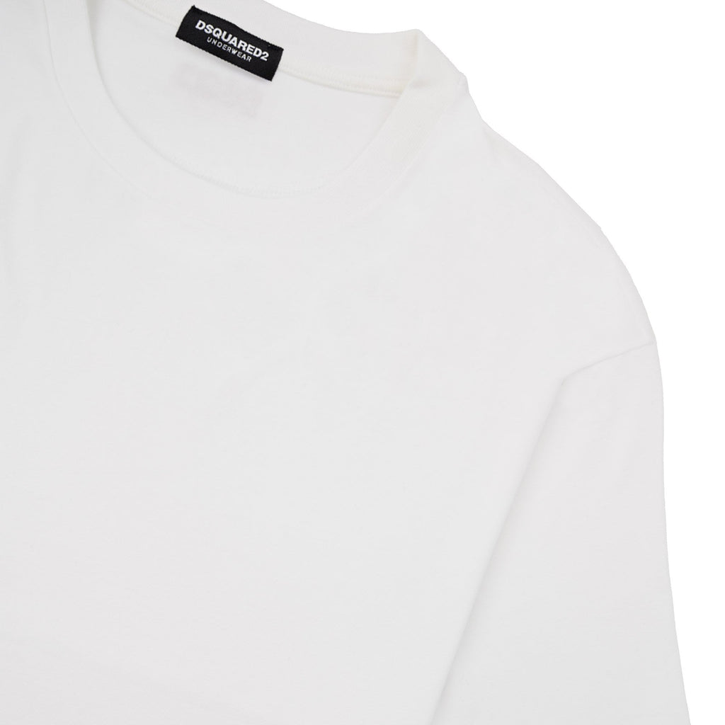 Dsquared2 Embroidered Back Logo T Shirt White