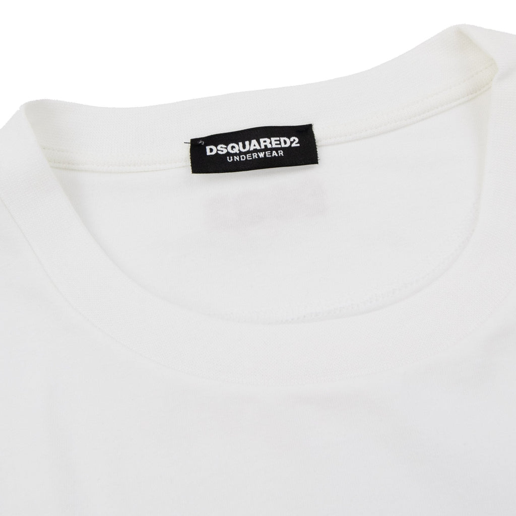 Dsquared2 Embroidered Back Logo T Shirt White