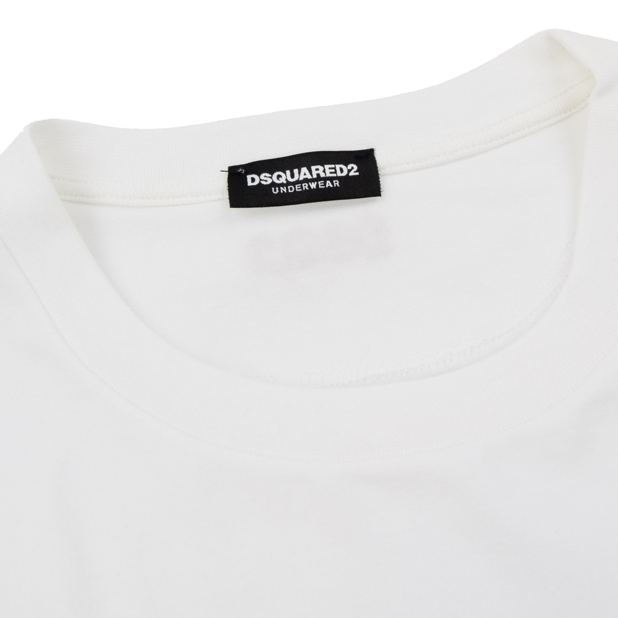 Dsquared2 Embroidered Back Logo T Shirt White
