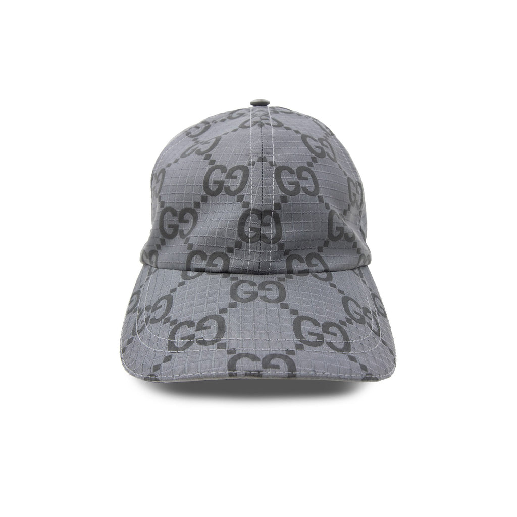 Gucci Gg Ripstop Baseball Cap Grey